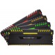 CORSAIR DDR4 16GB 2X8GB PC 3000 VENGEANCE BLACK RGB CMR16GX4M2C3000C16